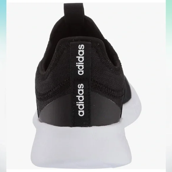 Adidas SUPER Cloudfoam Puremotion black AIR FLOW MESH slip on white bounce sole